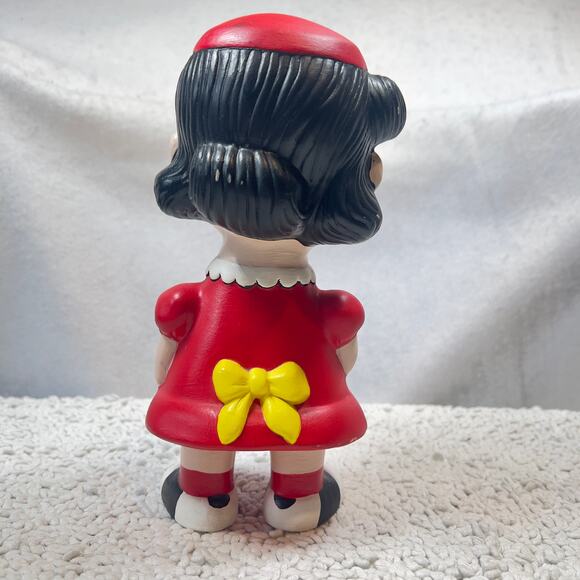 Peanuts Lucy Vintage Hand Painted Ceramic RARE 1968 Shultz Charlie Brown - Picture 4 of 16